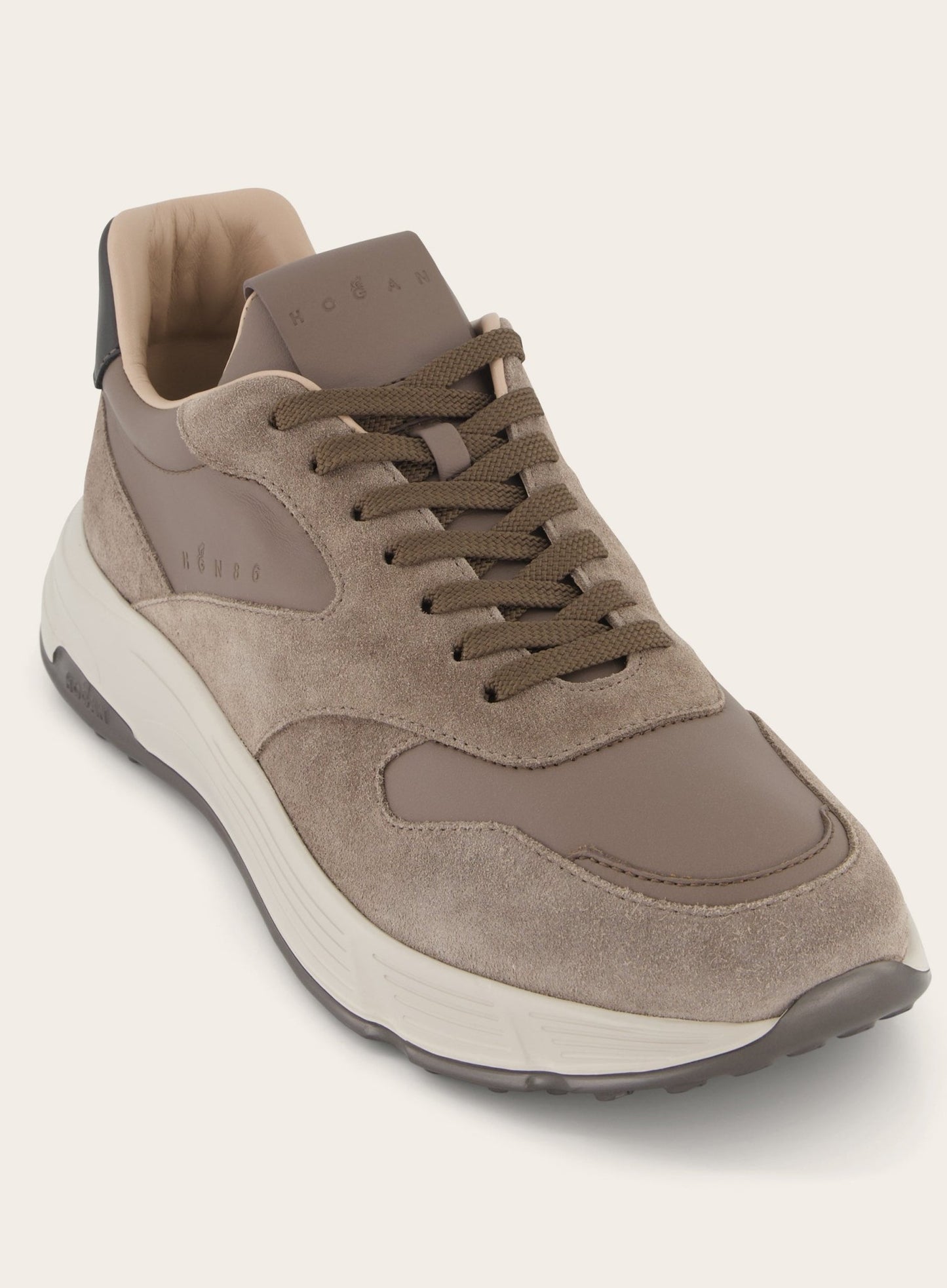 Hyperlight sneakers van suède | TAUPE