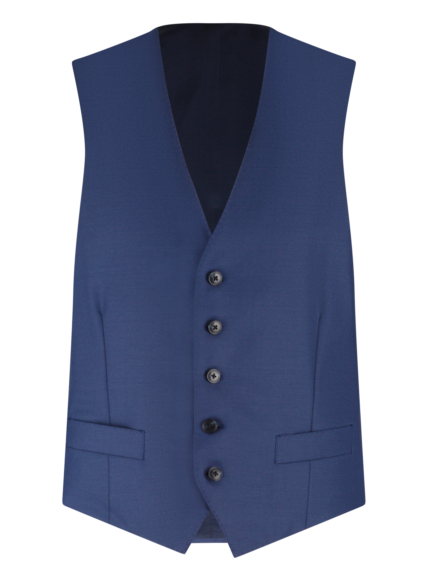 Driedelig pak van wol | Blauw