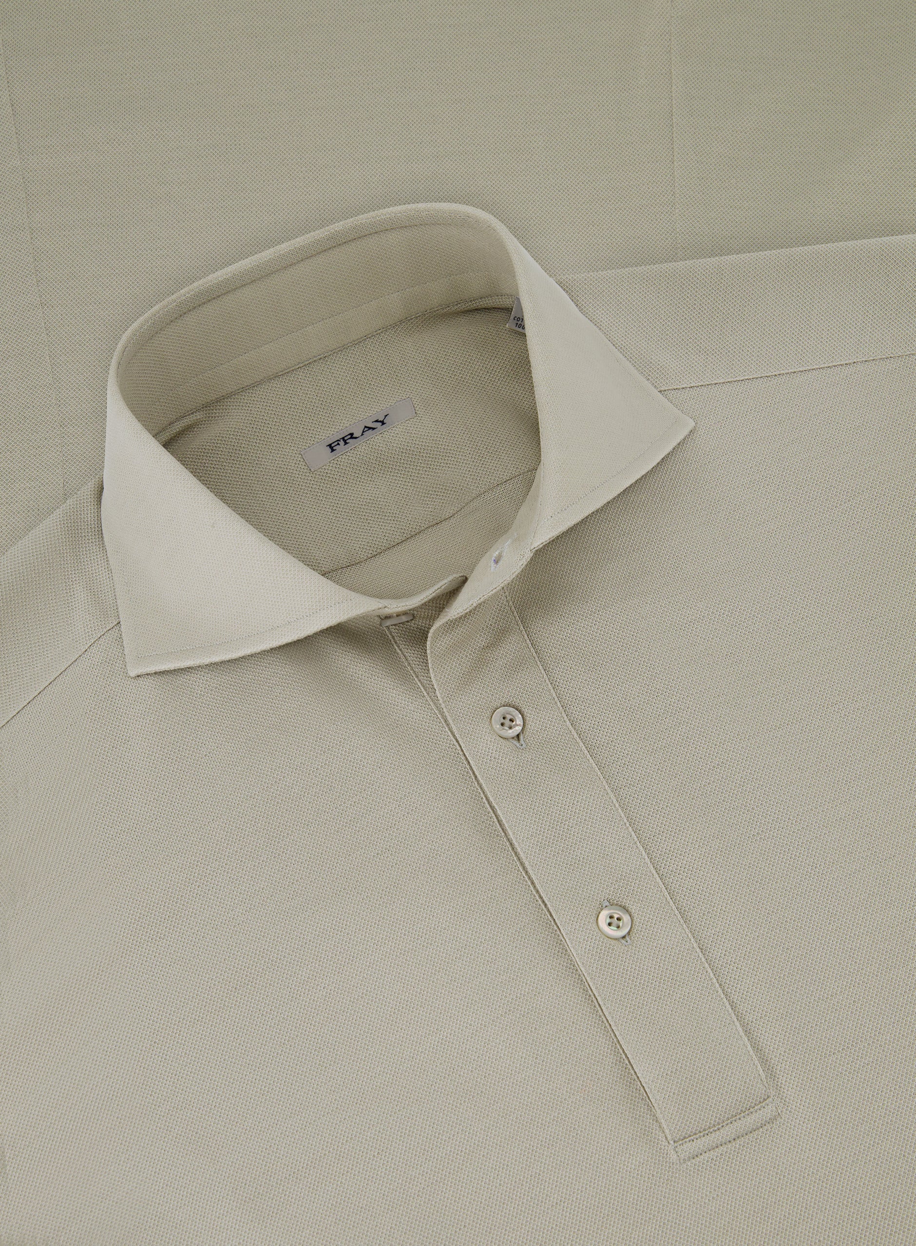 Polo van katoen | FULL_WIDTH | Beige