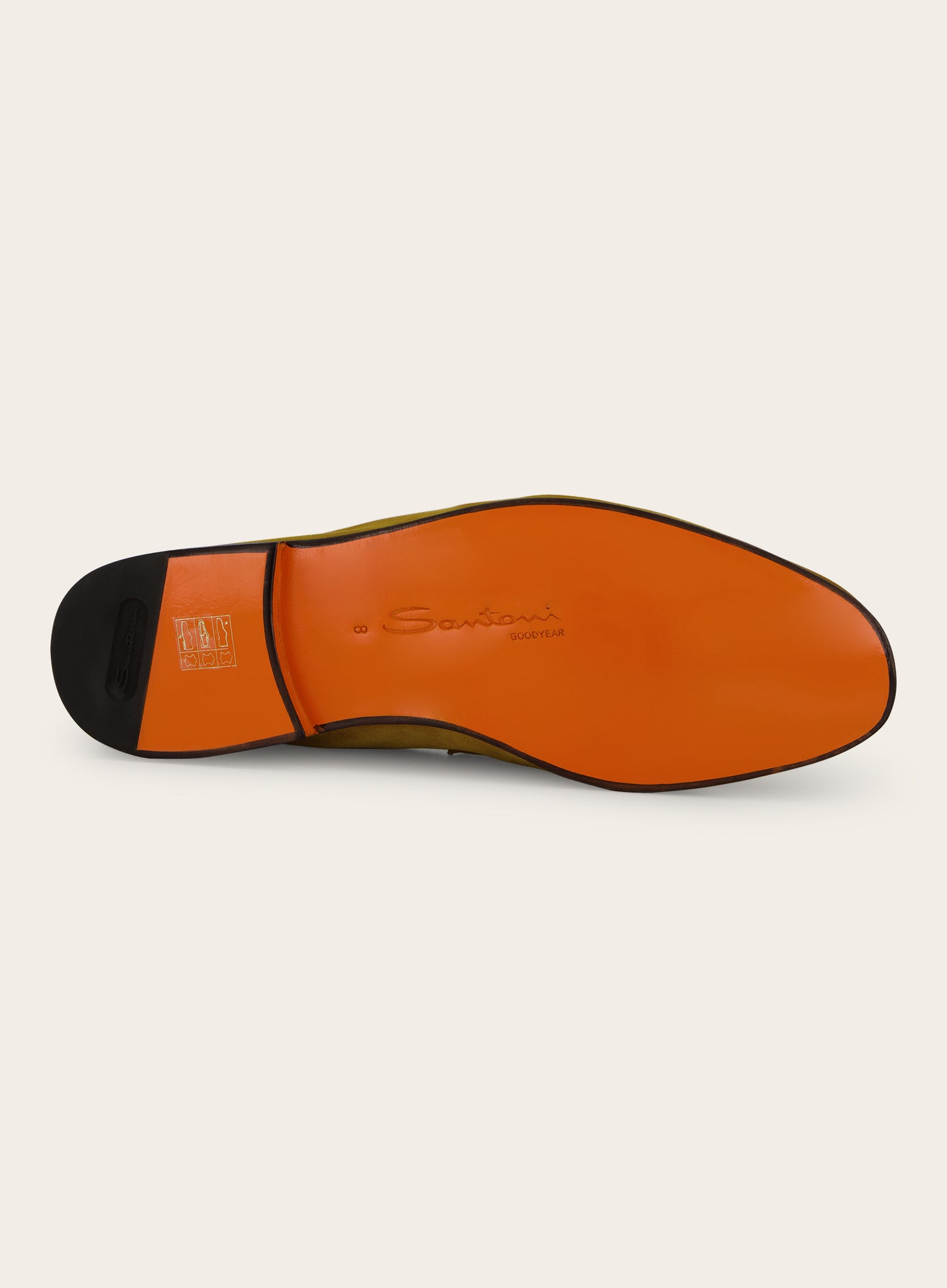 Penny loafers van suède | Geel