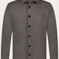 Overshirt van wol | TAUPE