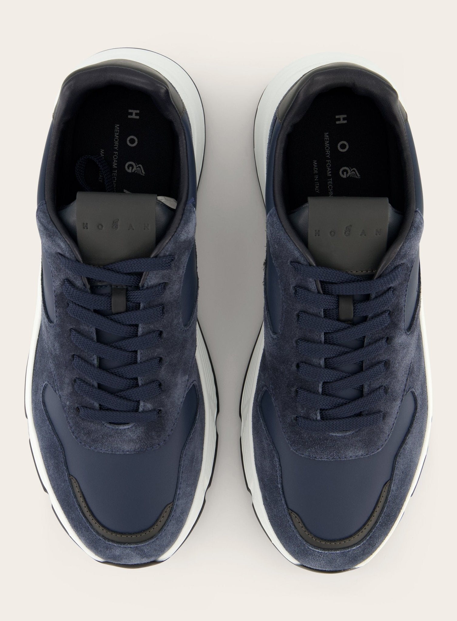 Hyperlight sneakers van leer | Blue Navy