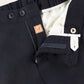 Regular-fit flanel pantalon van flanel | BLUE NAVY