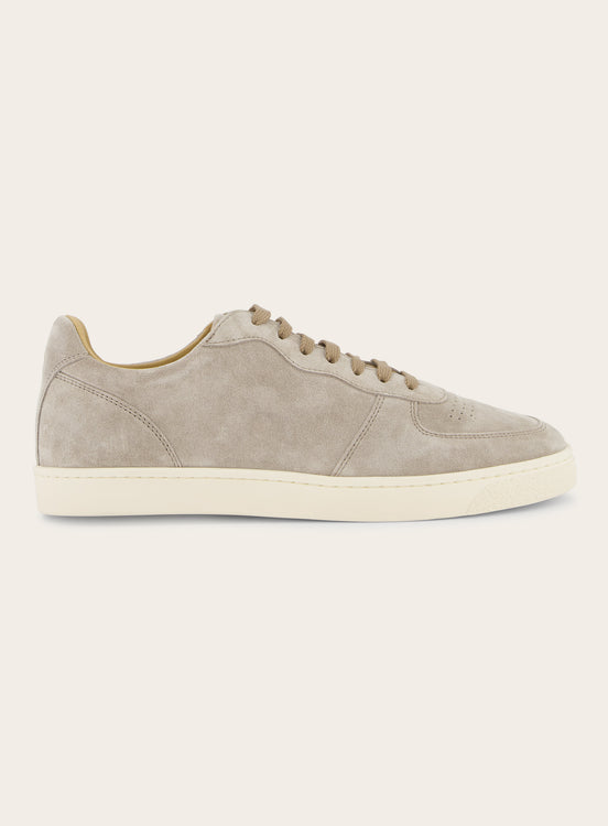 Sneakers van suède | TAUPE