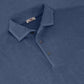 Lange mouwen polo van wol | JEANS BLAUW