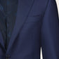 Regular-fit virgin wollen twill pak | BLUE NAVY