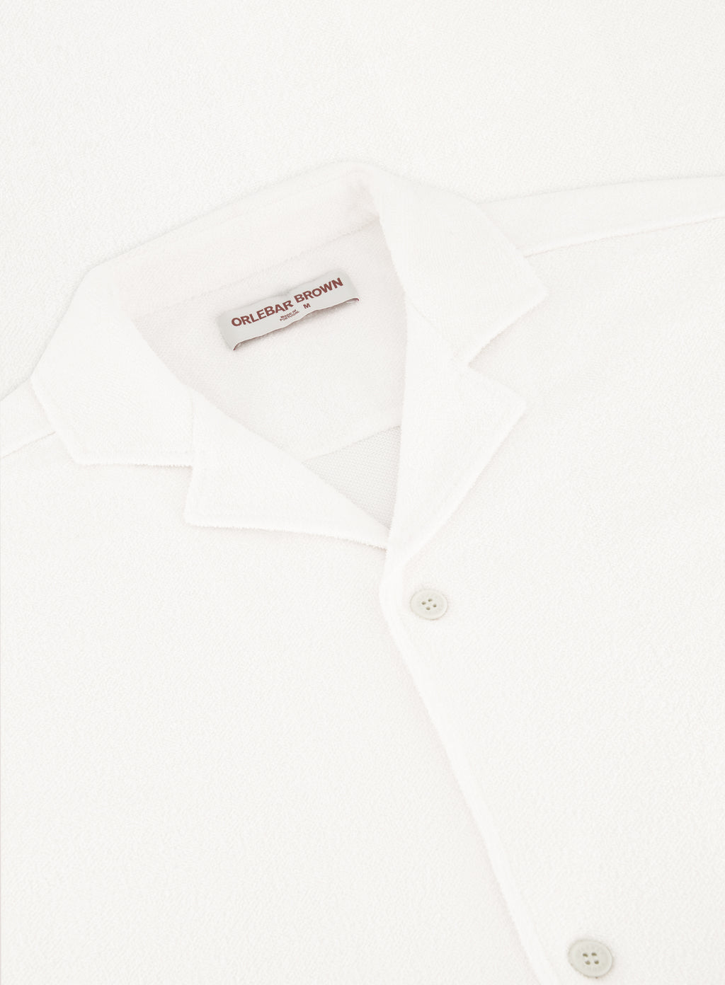 Badstof polo van katoen | FULL_WIDTH | Wit