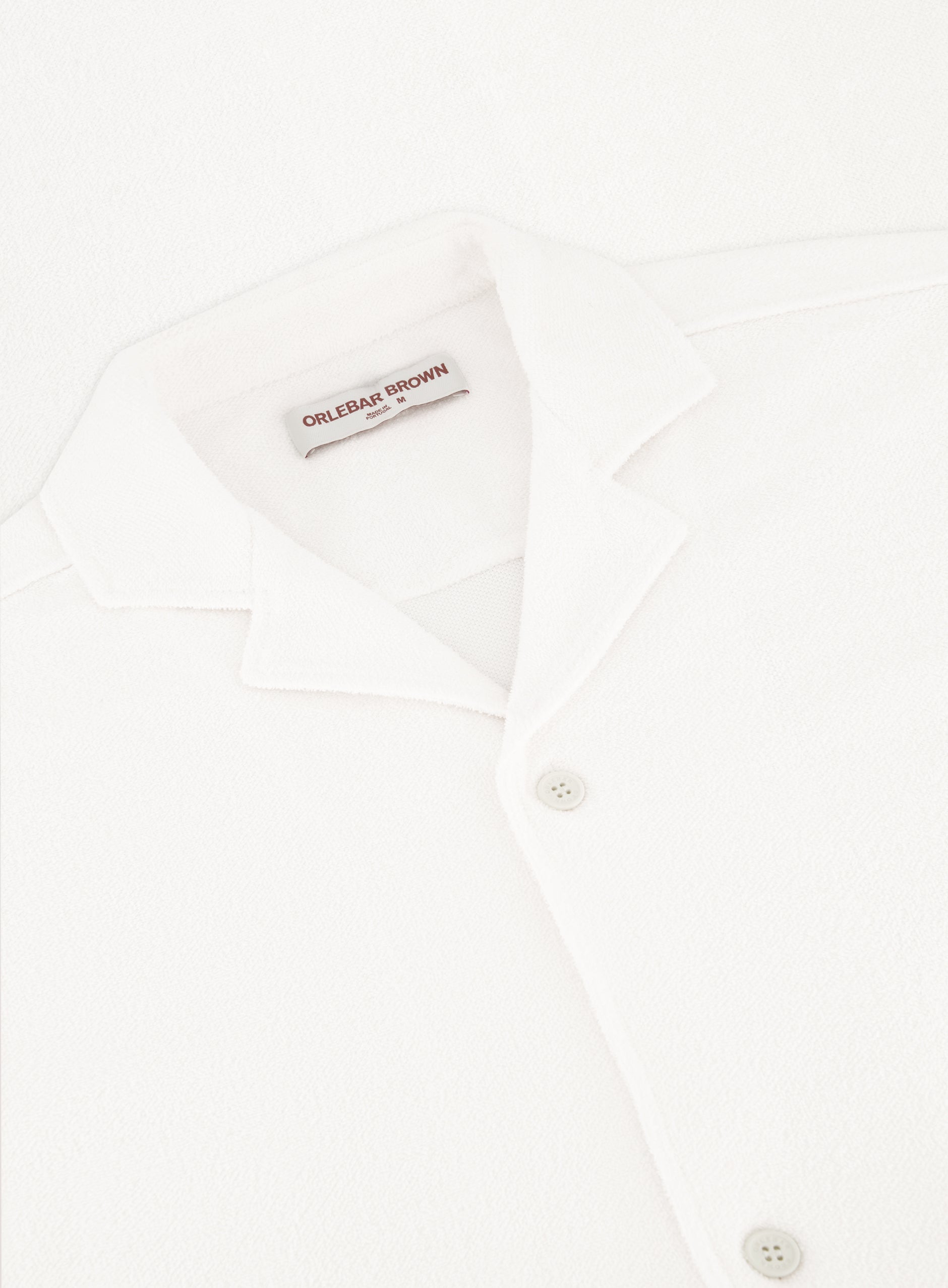 Badstof polo van katoen | FULL_WIDTH | Wit