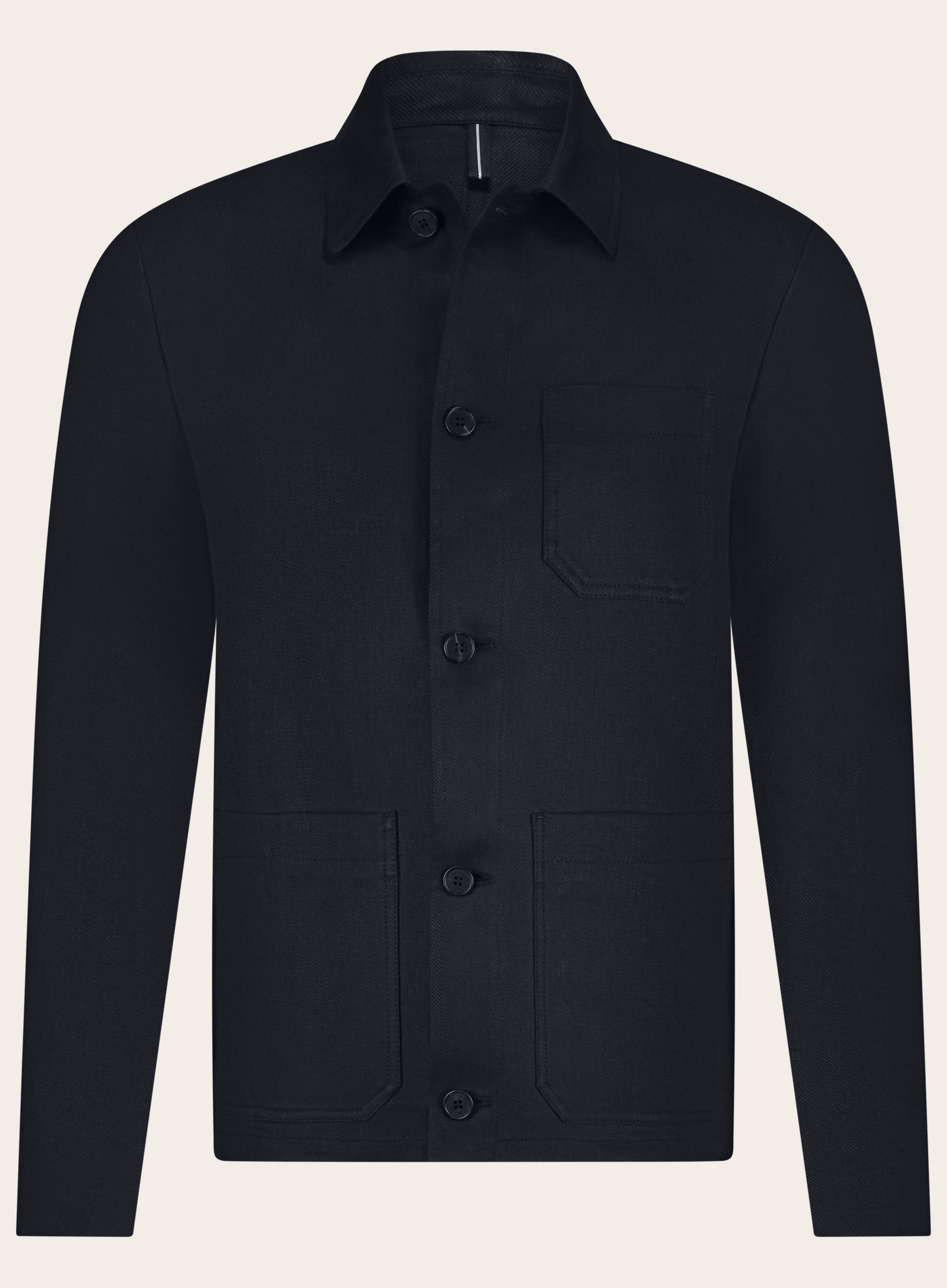 Overshirt van linnen | BLUE NAVY