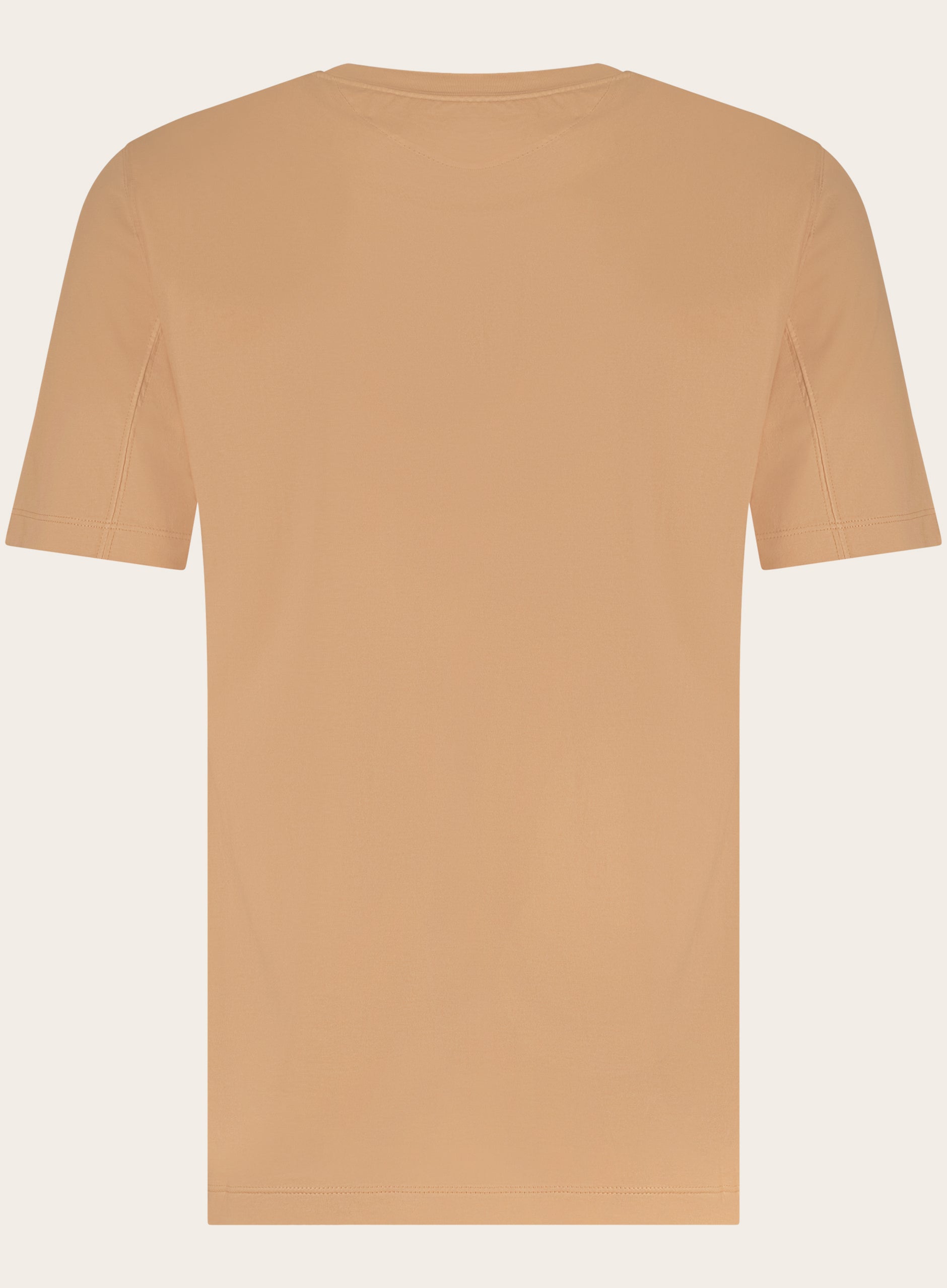 T-shirt van katoen | L.Oranje