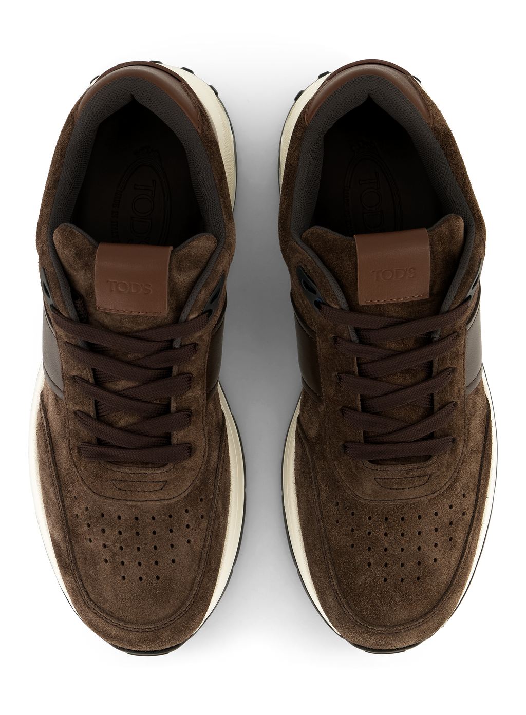 Sneakers van suède | D.Bruin