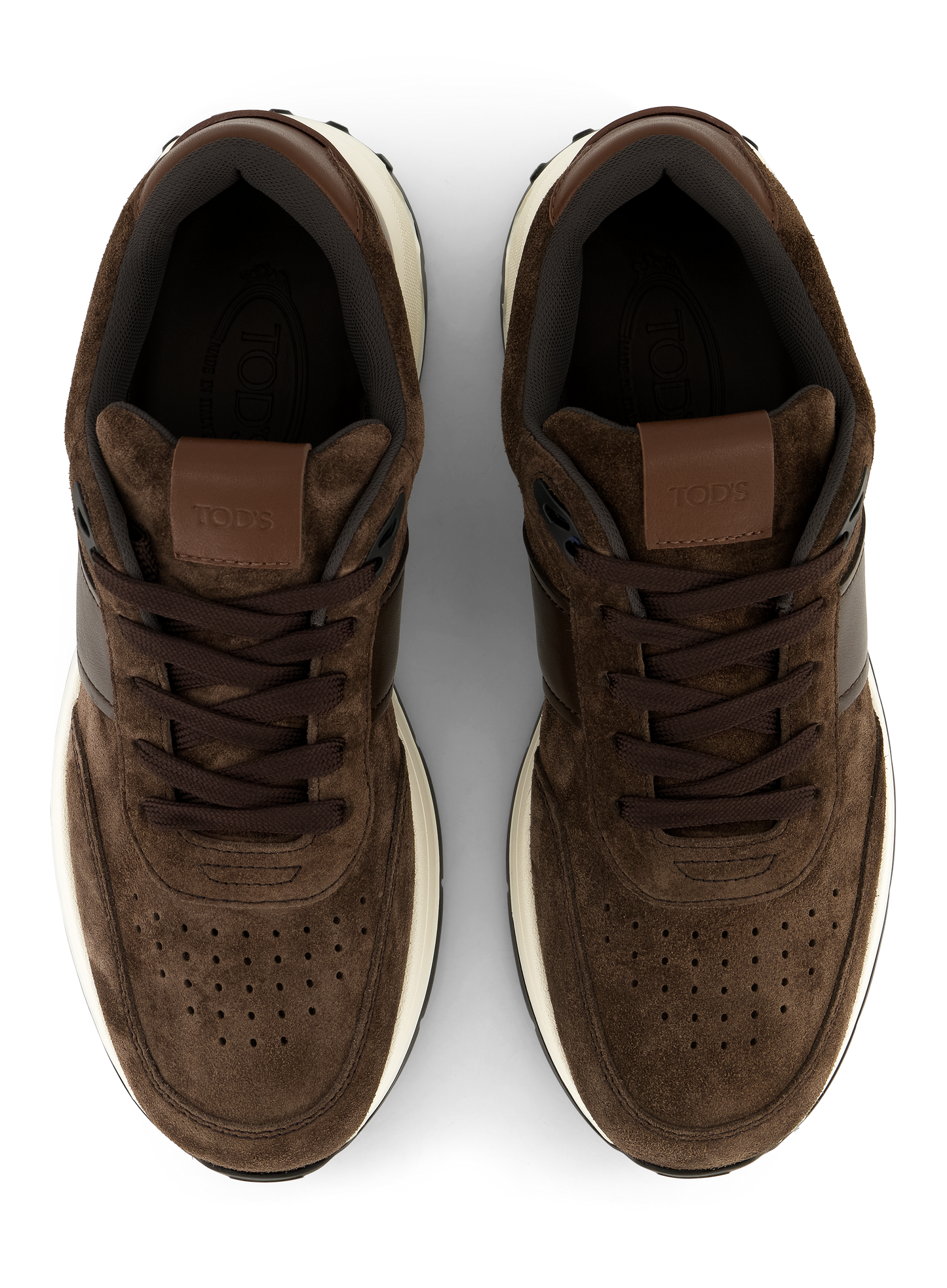 Sneakers van suède | D.Bruin