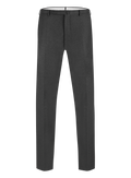 Pantalon van wol | Antraciet
