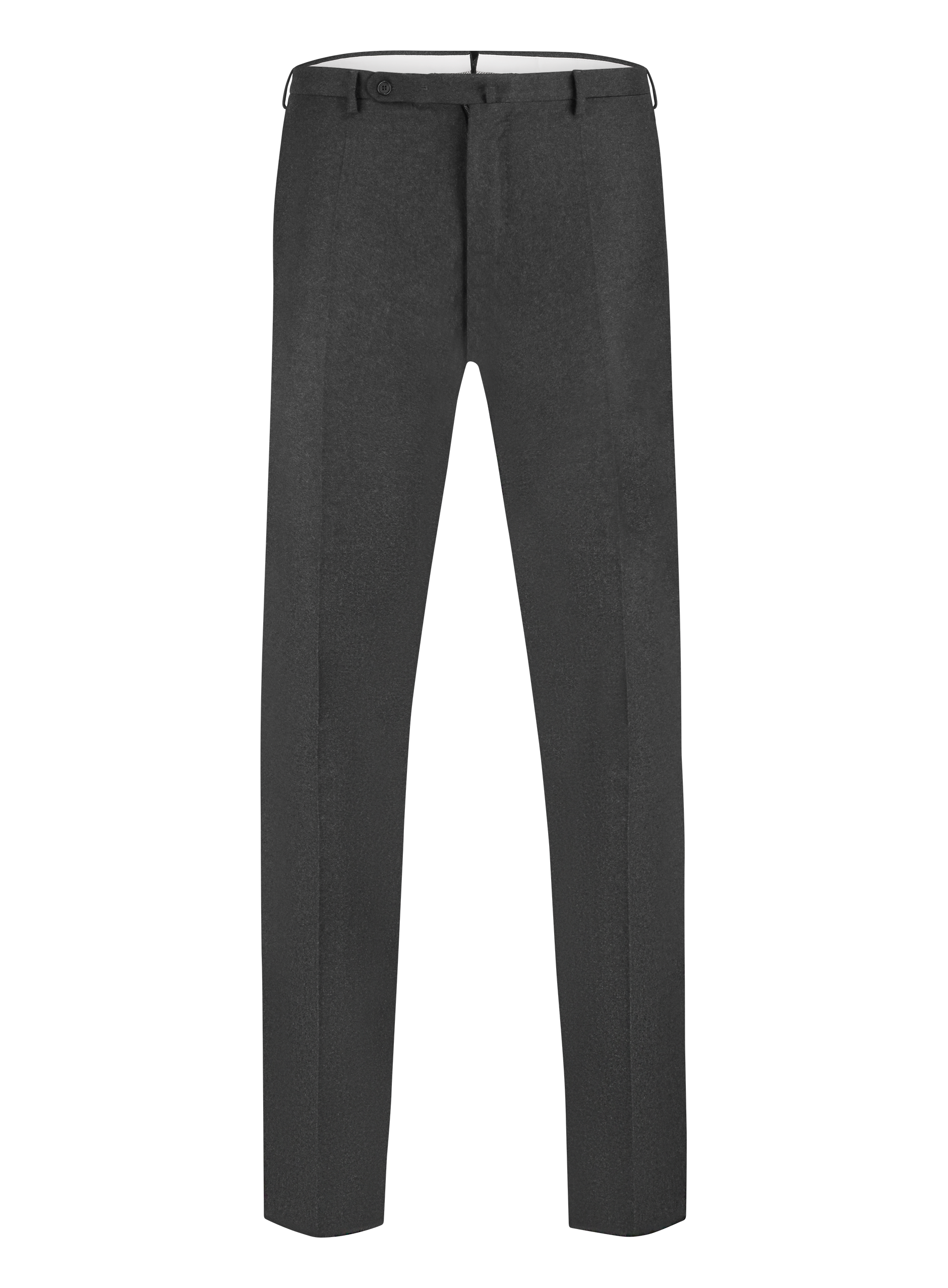Pantalon van wol | Antraciet
