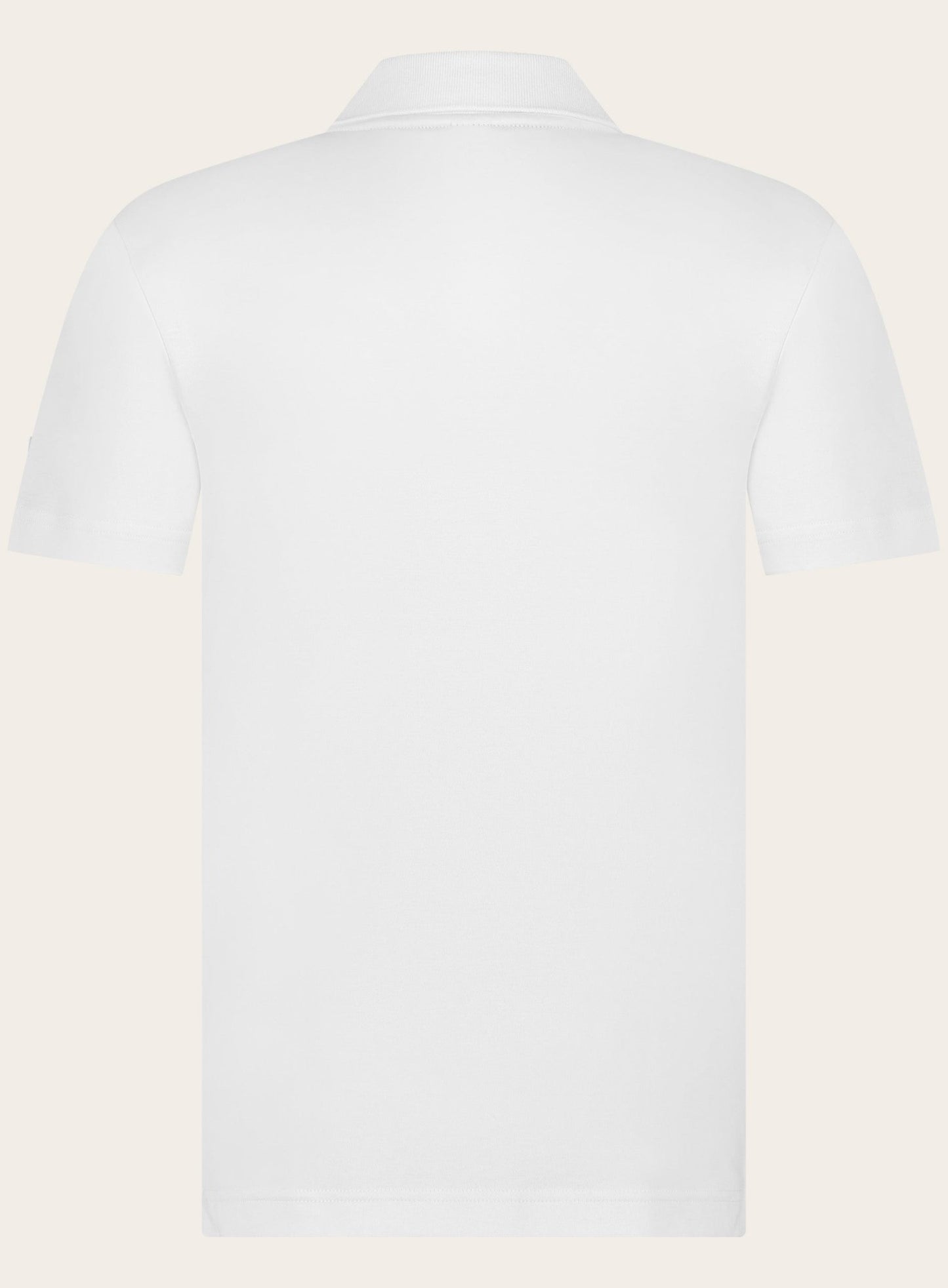 Poloshirt van katoen | Wit 