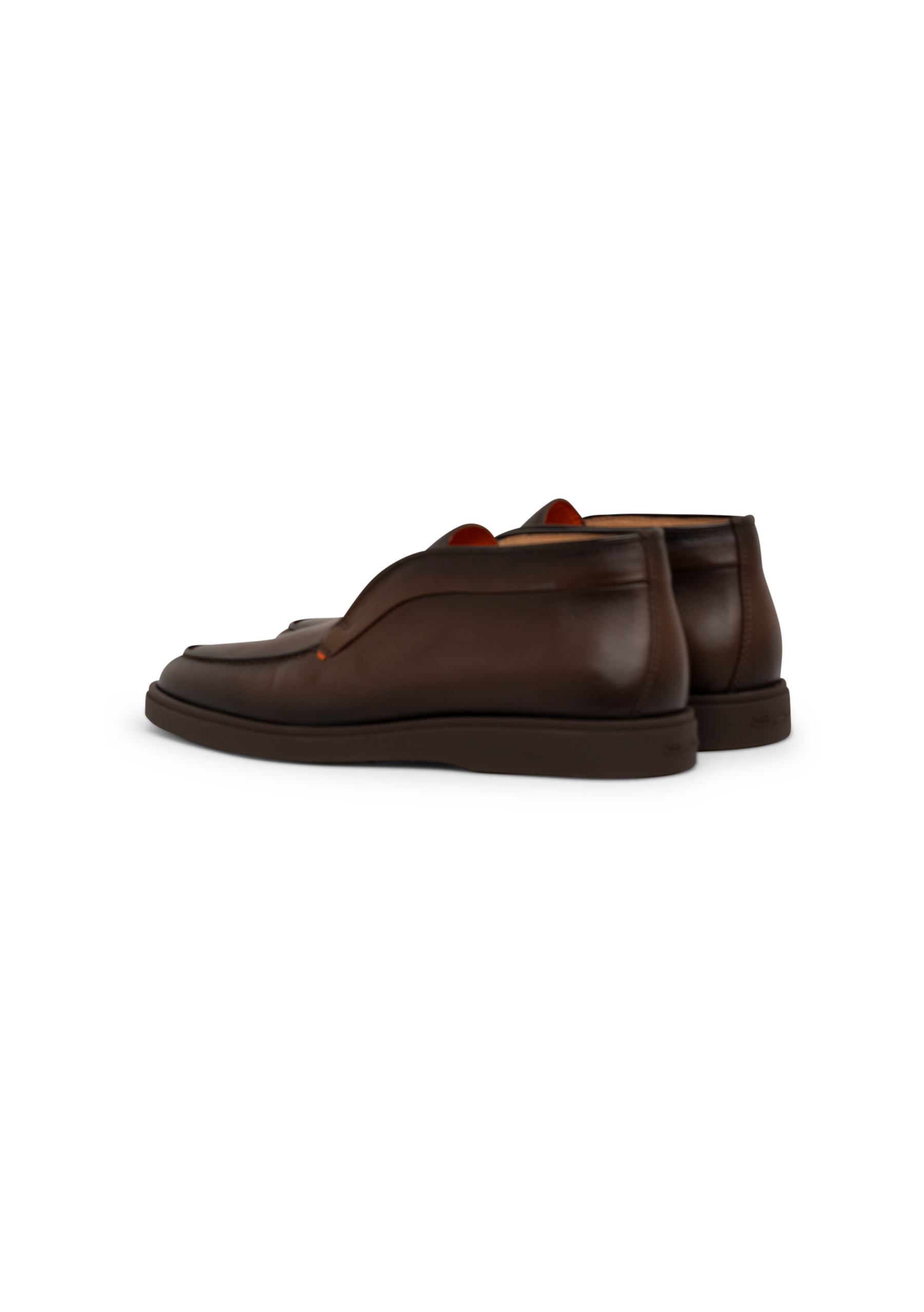 Desert boots van leer | D.Bruin