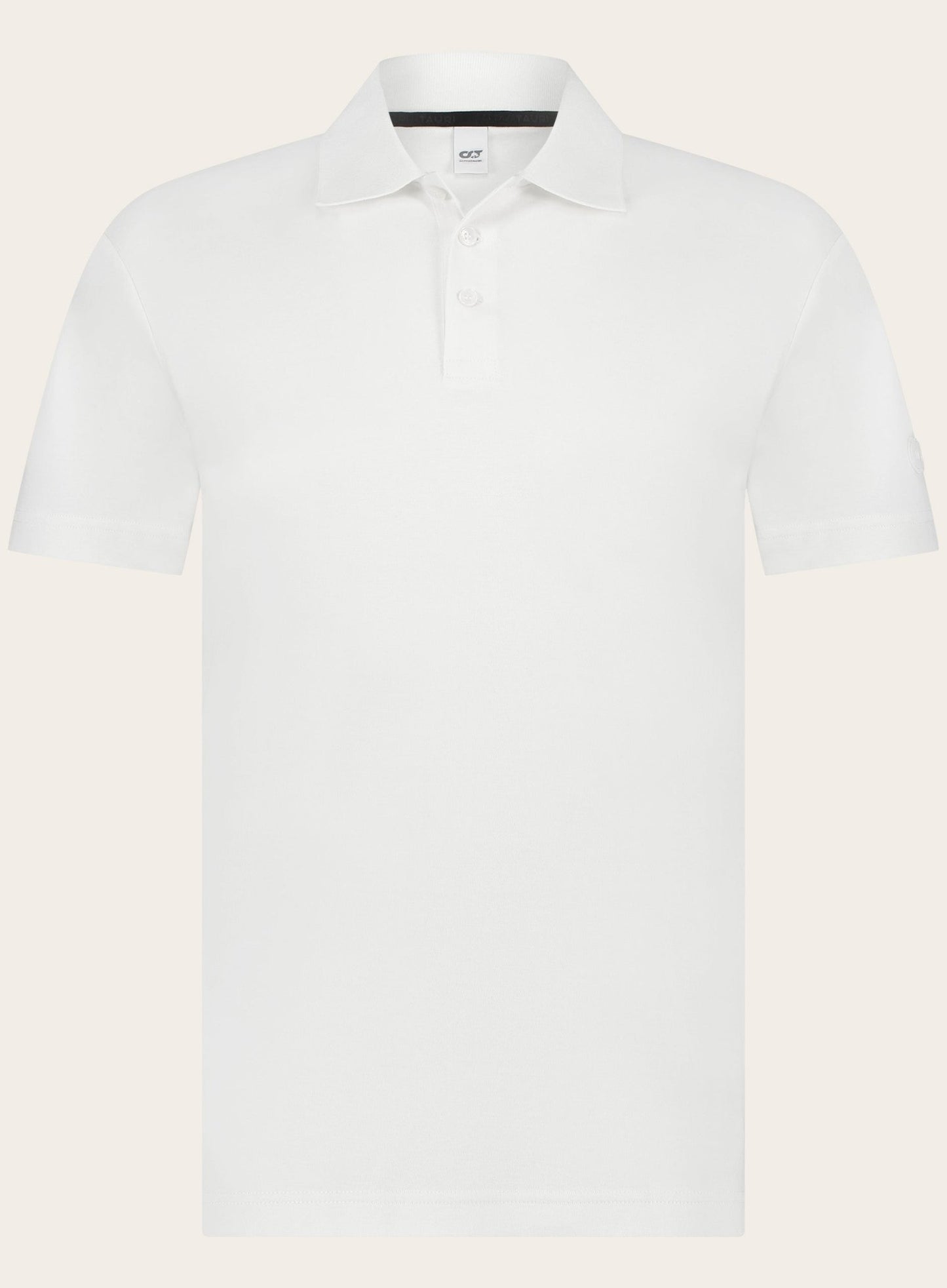 Poloshirt van katoen | Wit 