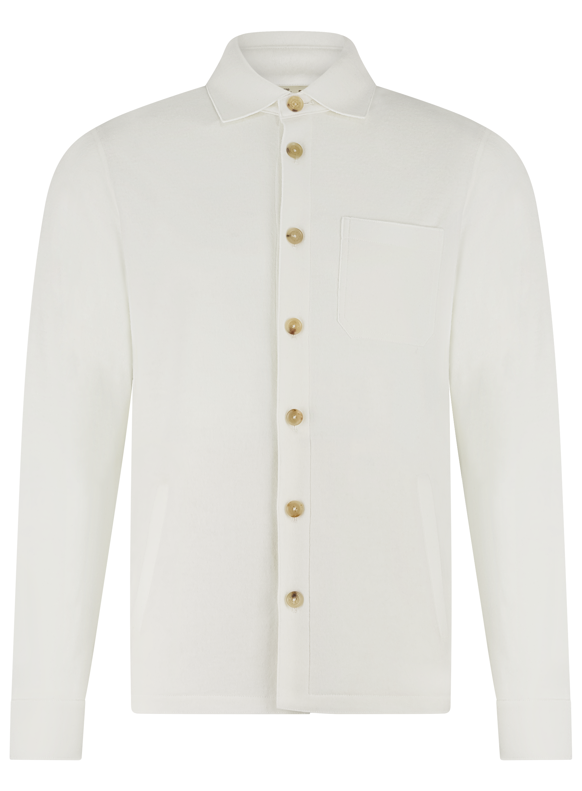 Overshirt van wol en cashmere | ROOM-WIT