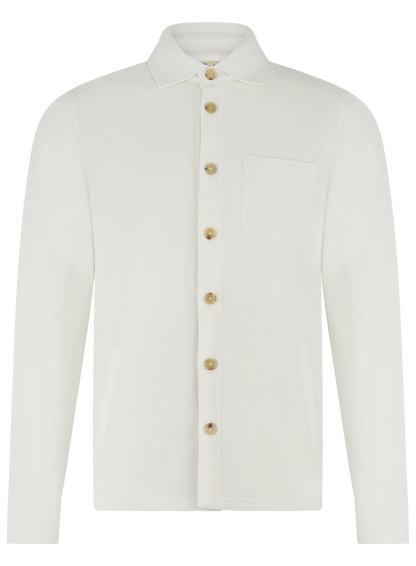 Overshirt van wol en cashmere | ROOM-WIT