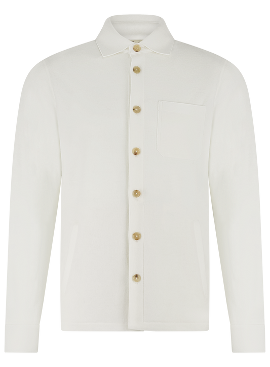Overshirt van wol en cashmere | ROOM-WIT