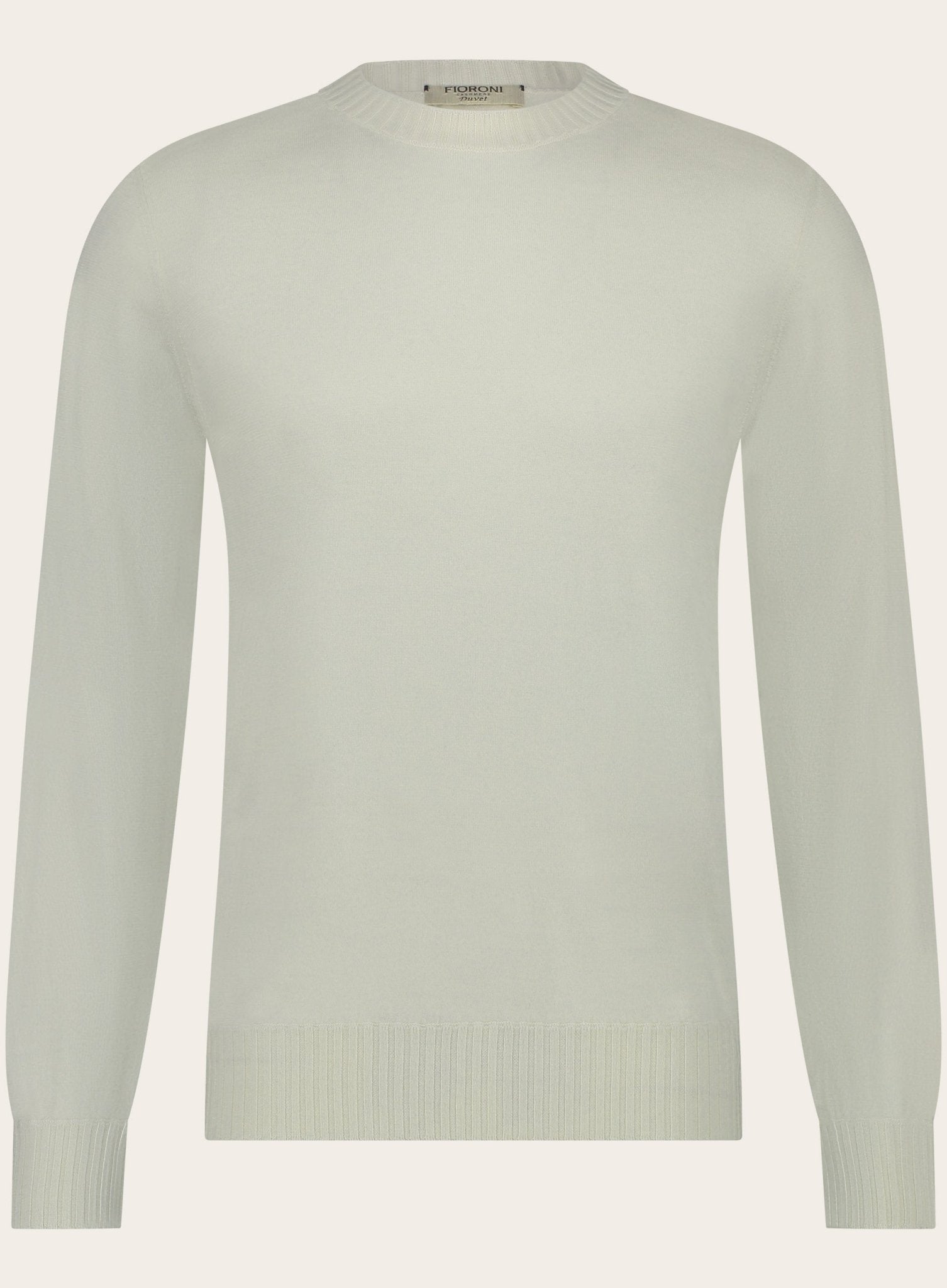 Crewneck van cashmere duvet | Wit