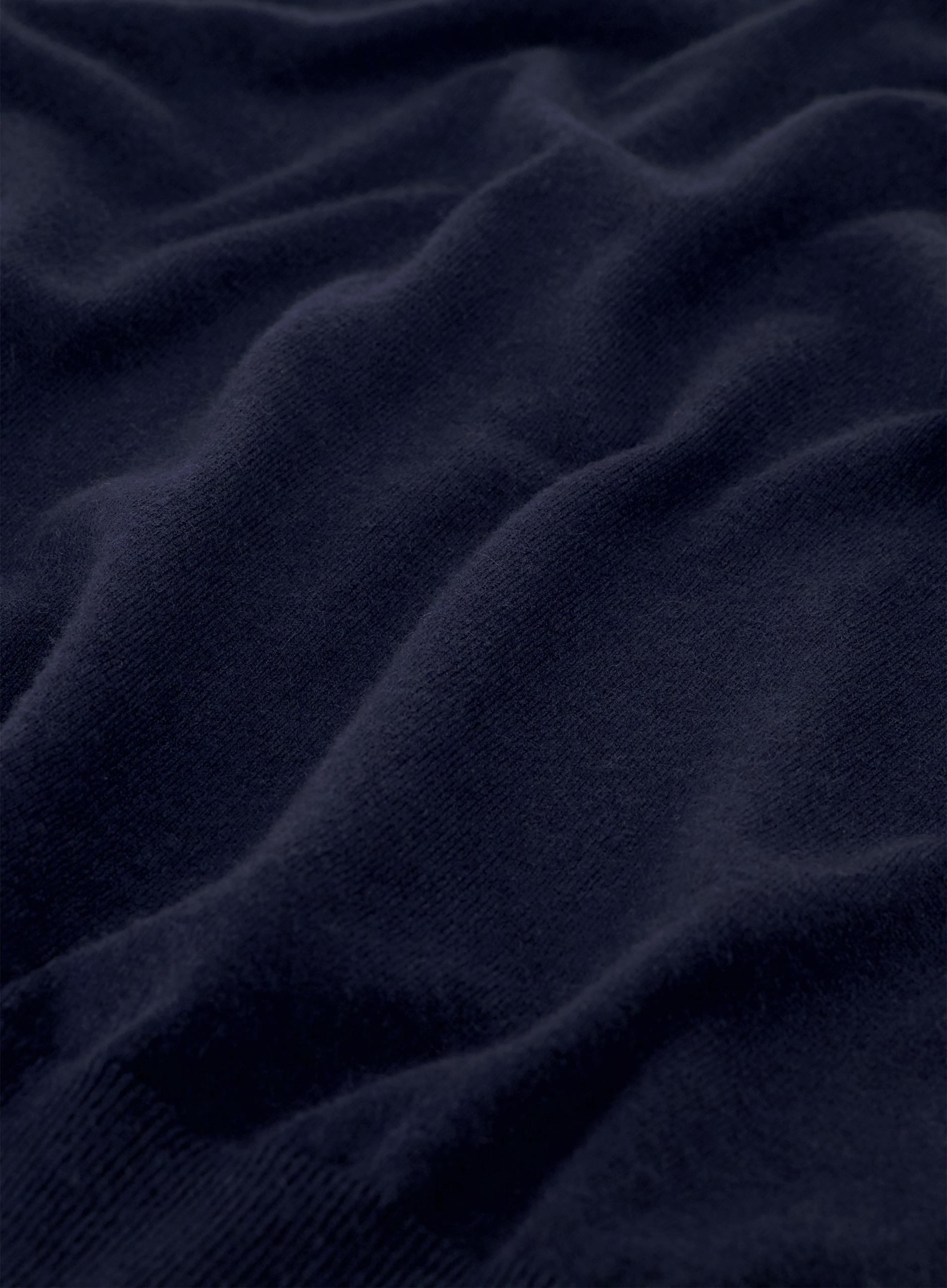 Ritsvest van cashmere | FULL_WIDTH |  BLUE NAVY