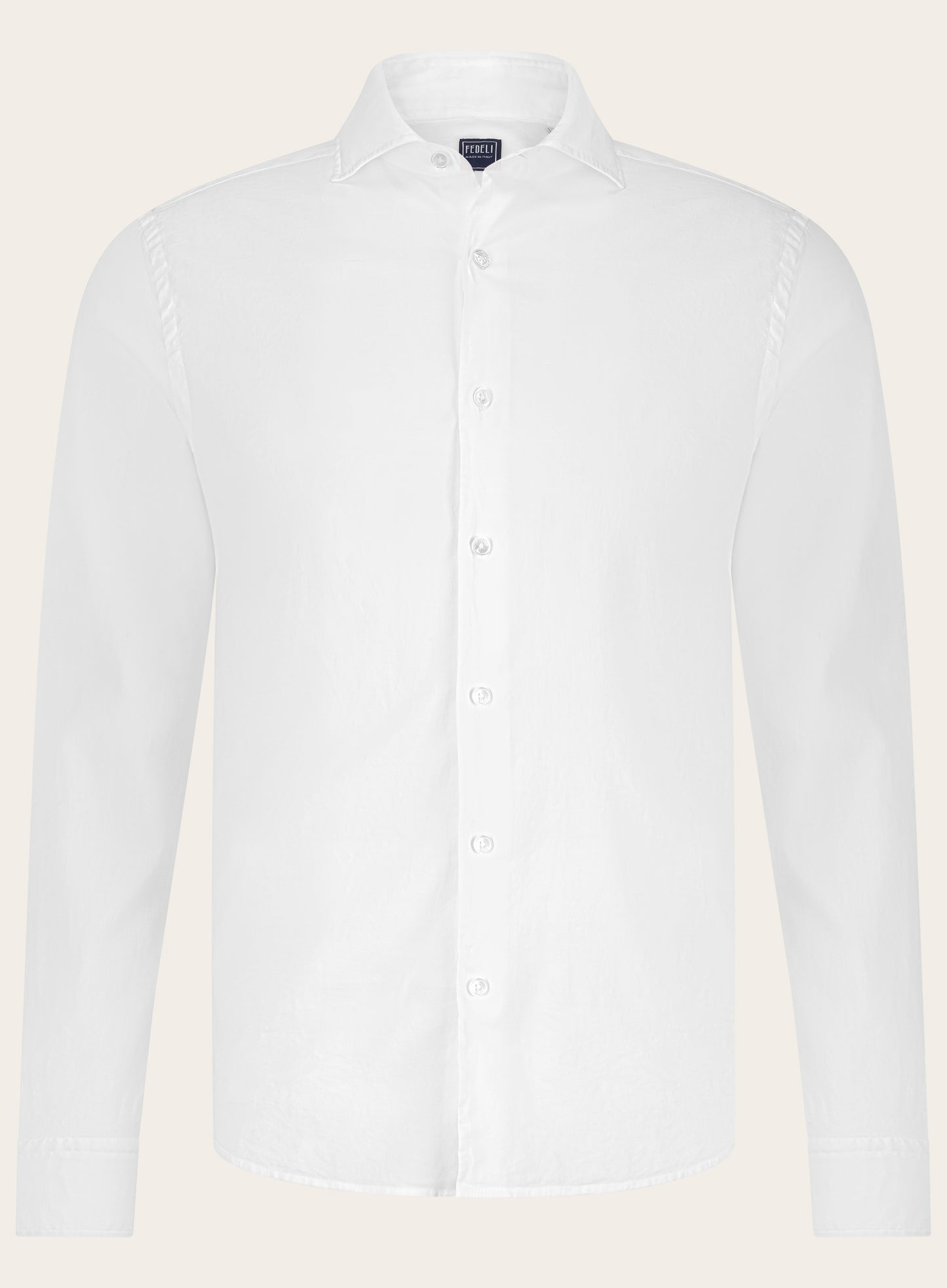 Shirt van katoen | Wit