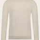 Poloshirt van cashmere en zijde | Beige 