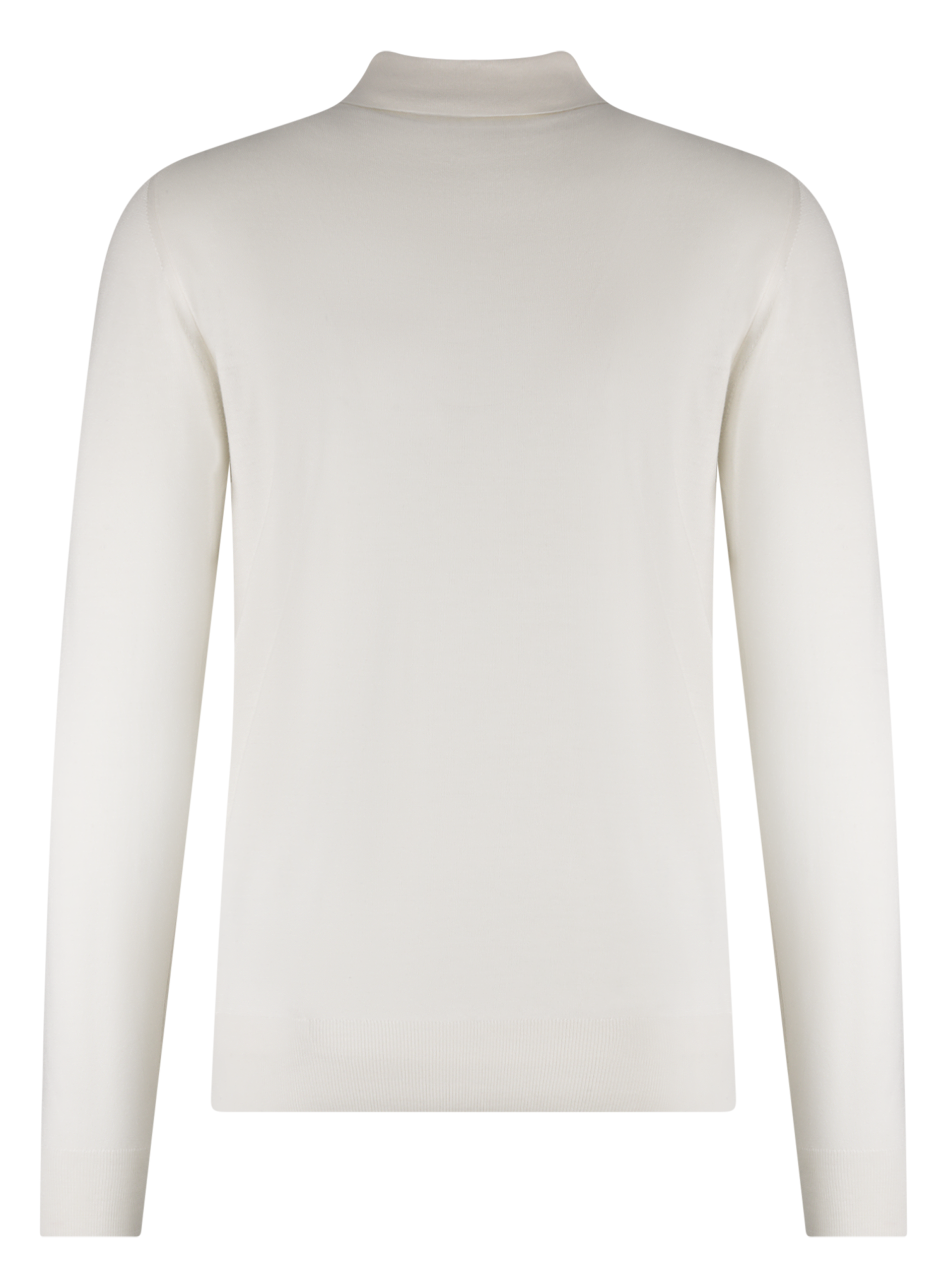 Polo van cashmere en zijde | Off-White