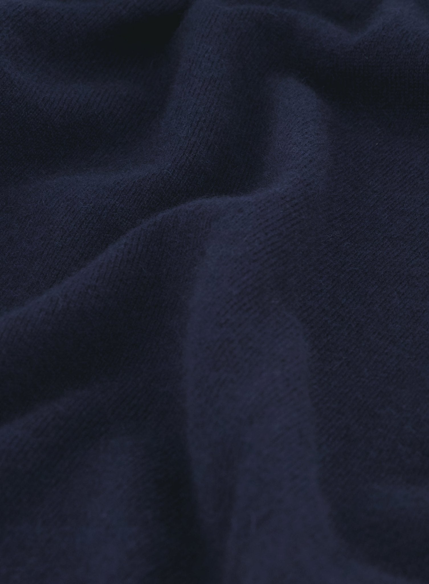 Half-zip trui van cashmere | Blue Navy