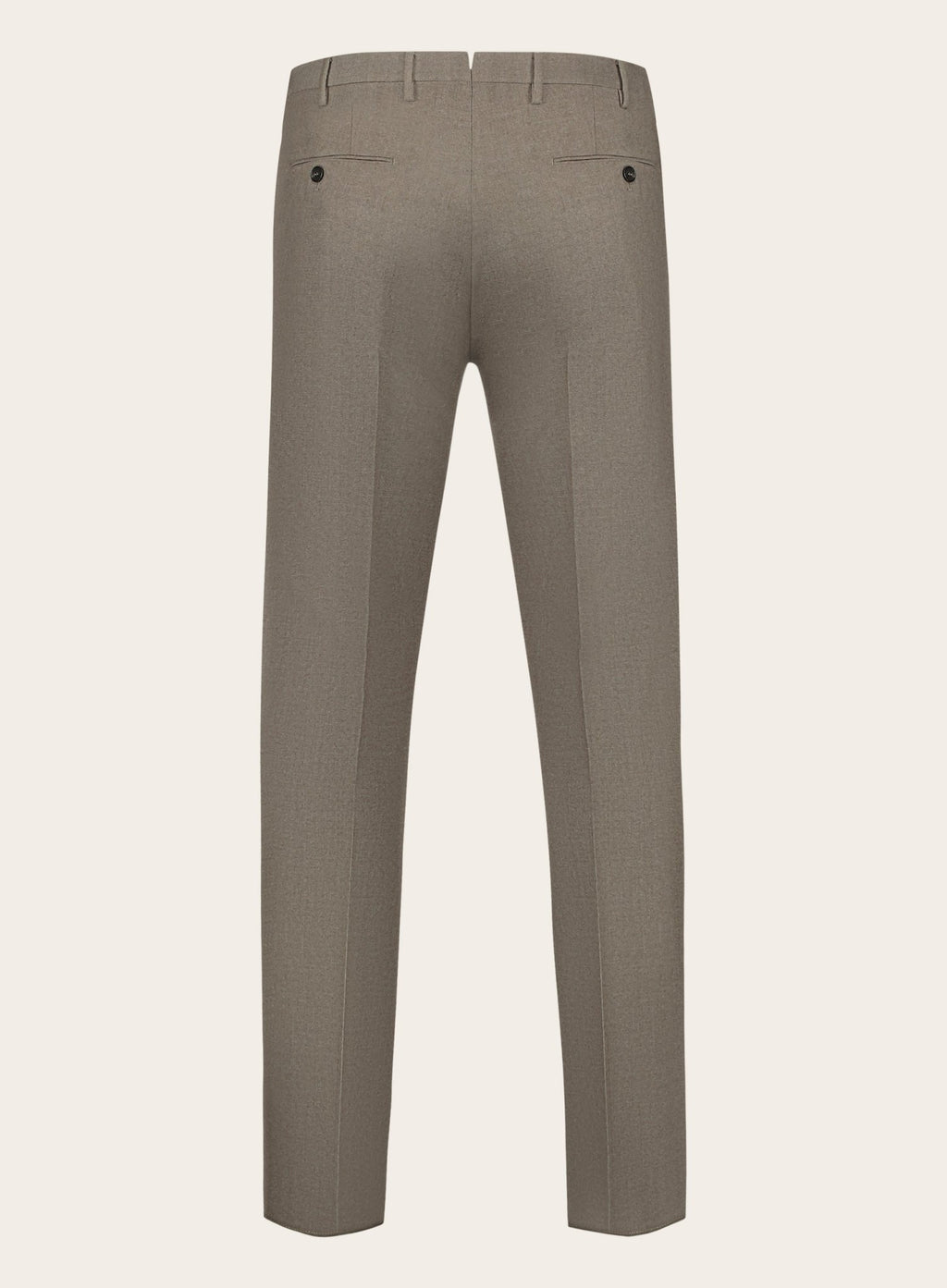 Pantalon van katoen | Taupe 