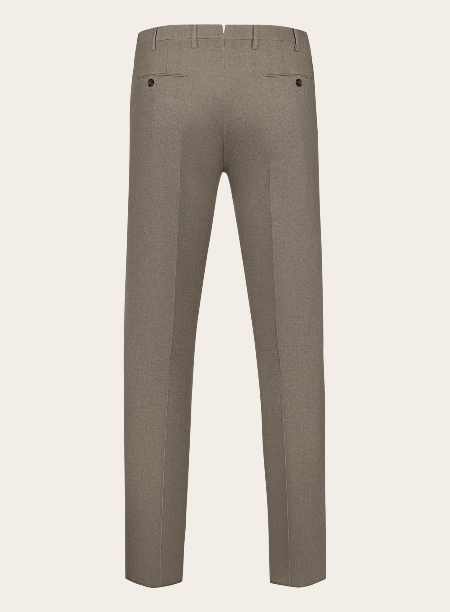 Pantalon van katoen | Taupe 