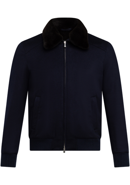 Cashmere jack | BLUE NAVY