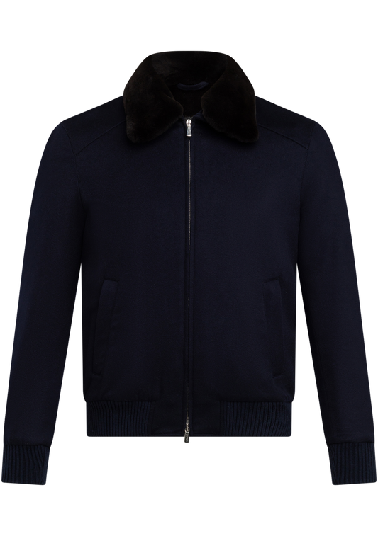 Cashmere jack | BLUE NAVY