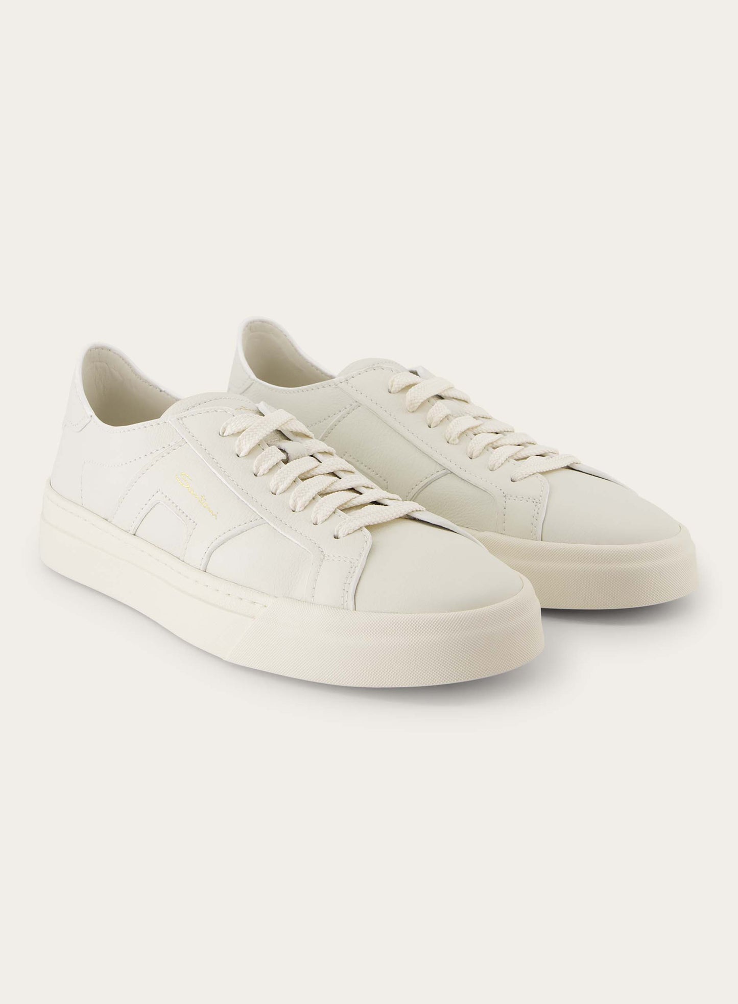 Gloria sneakers van leer | Wit