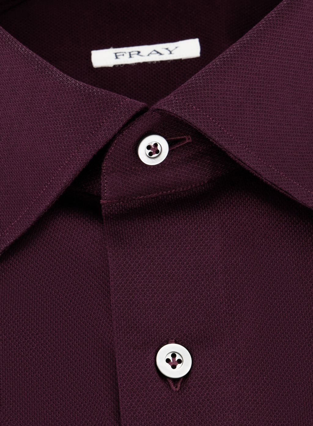 Gabriel shirt van katoen | FULL_WIDTH | DARK BORDEAUX