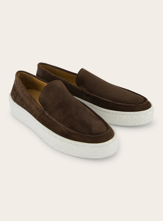 Sprezzatura loafers van suède | D.Bruin