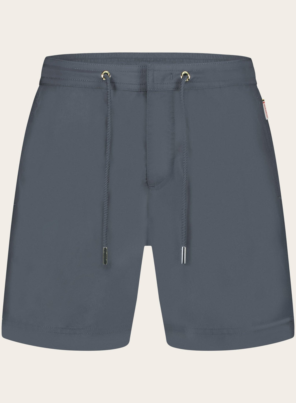 Bulldog zwembroek met trekkoord | WARM GREY