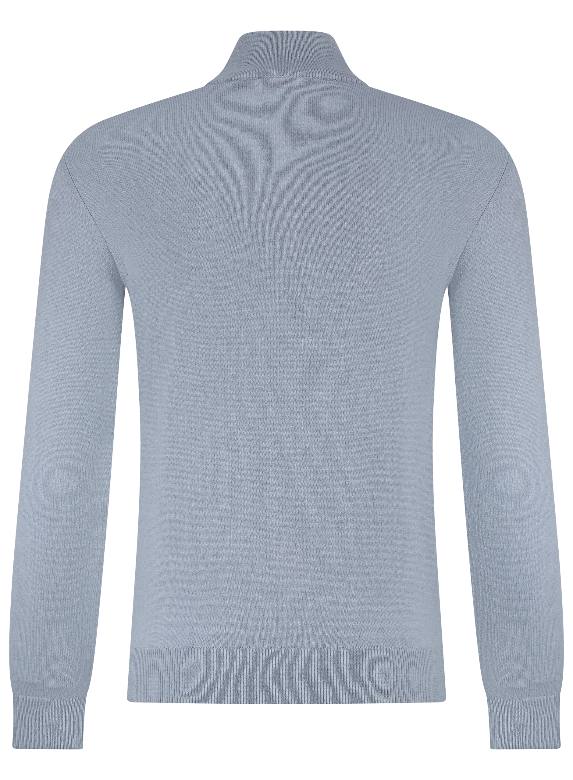 Half-zip trui van cashmere | L.Blauw
