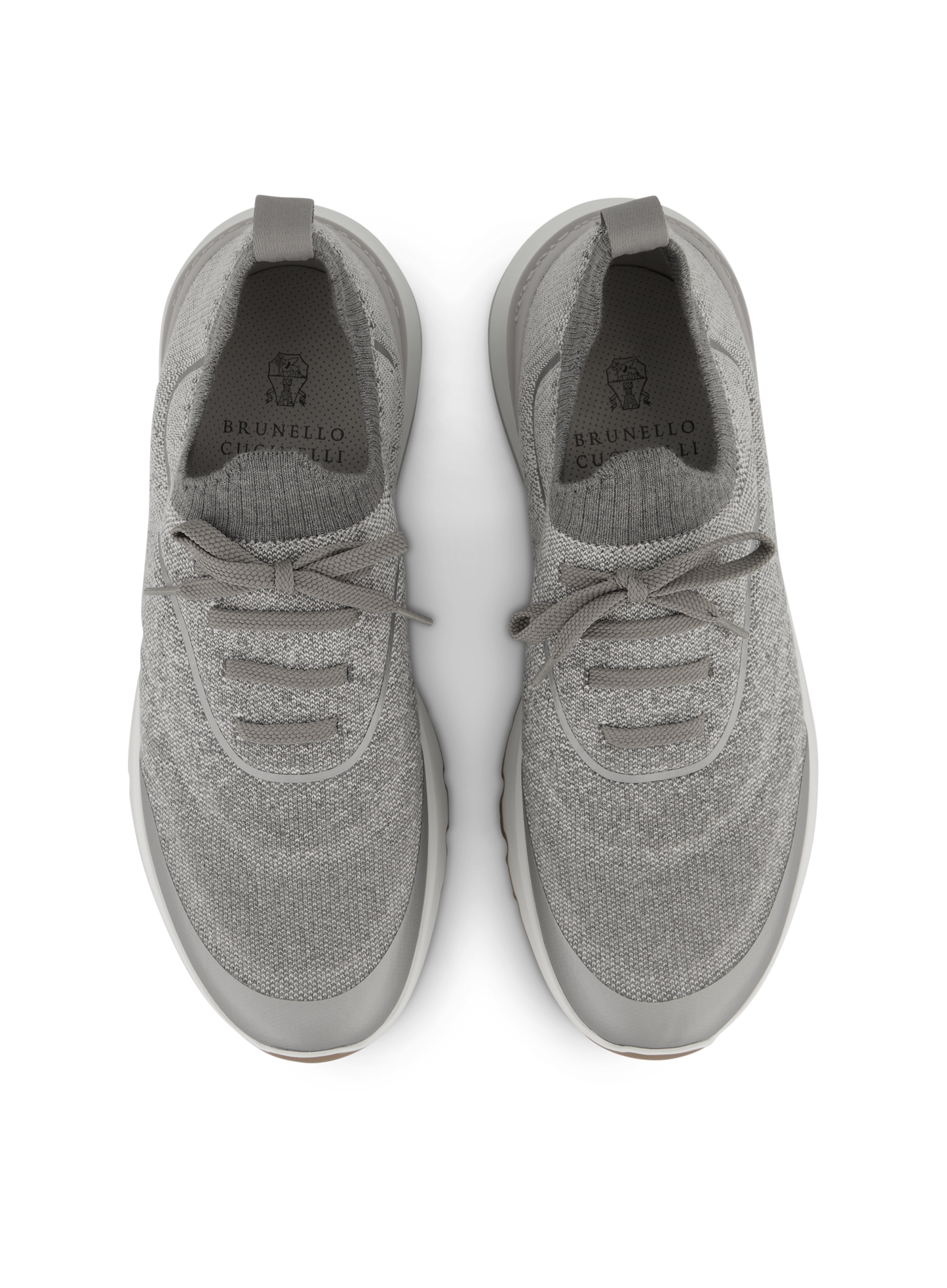 Knitted Low Top Sneakers