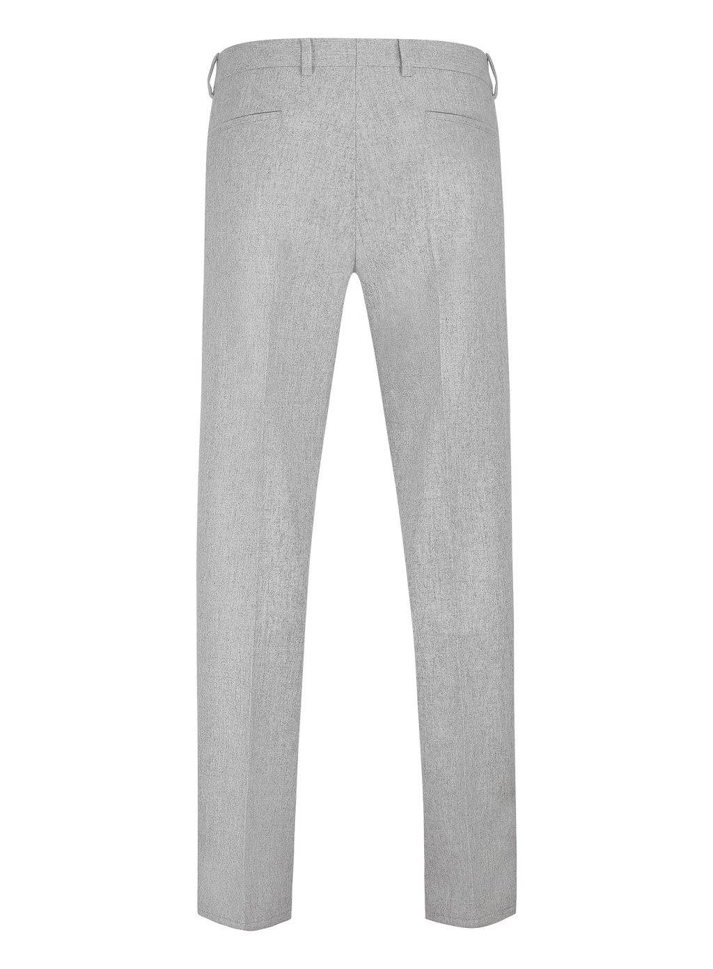 Pantalon van wol | Grijs