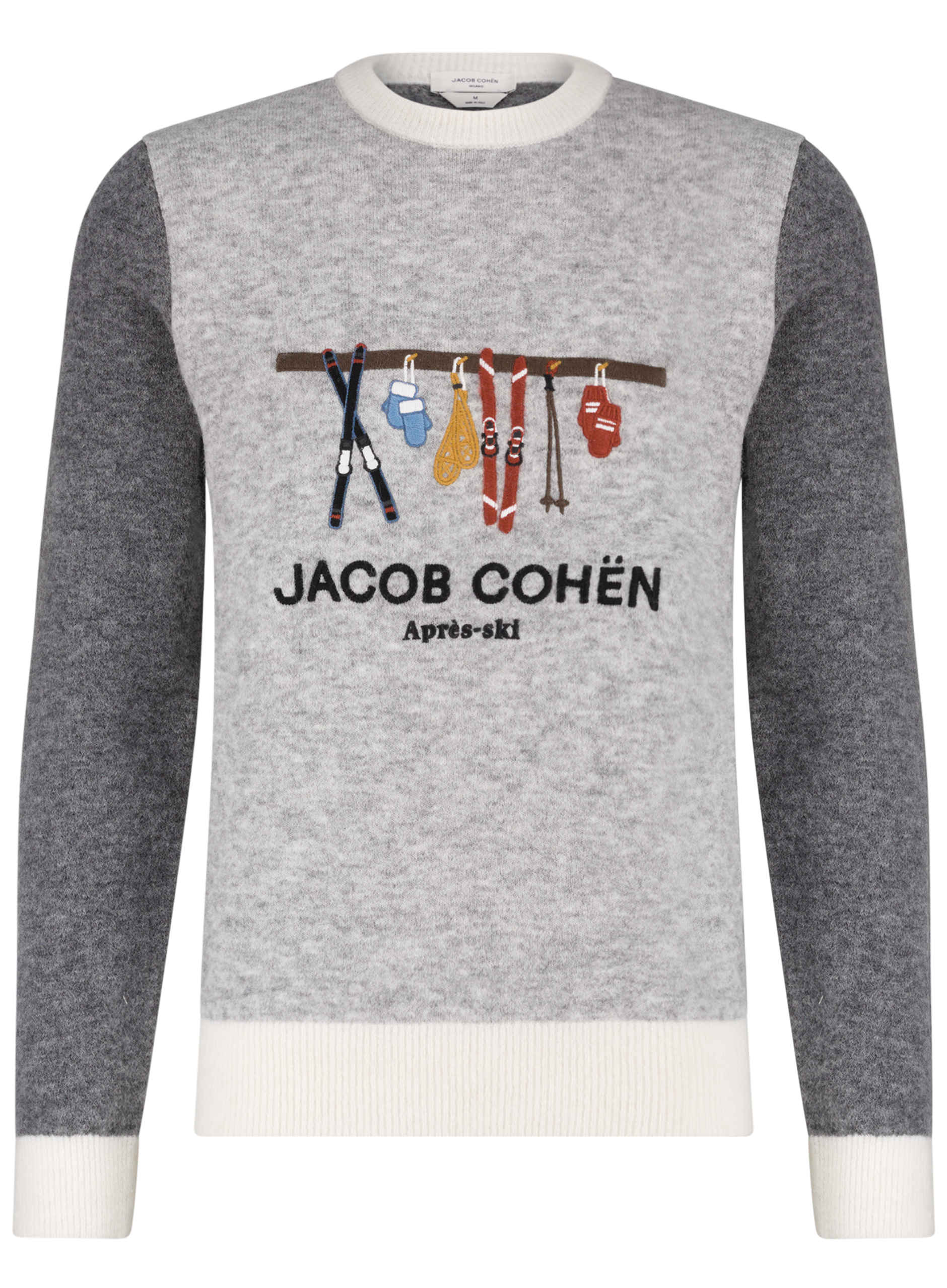 Après-ski sweater van alpaca- en merinowol | Multicolor