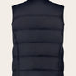 Bodywarmer van wol en cashmere | BLUE NAVY