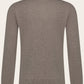 Half-zip vest van wol en cashmere | TAUPE