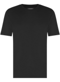 T-shirt van wol | Zwart