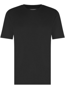 T-shirt in lana | Zwart