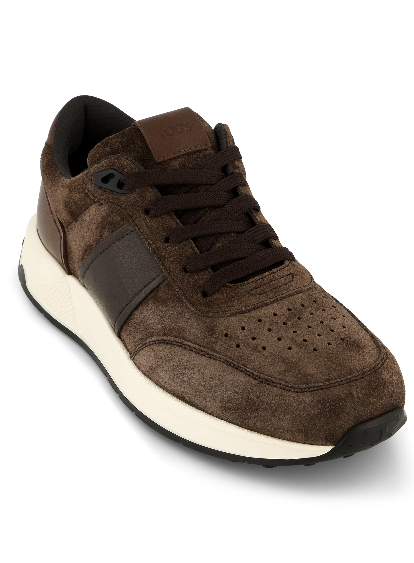 Sneakers van suède | D.Bruin
