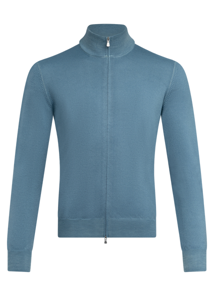 Virgin wollen ritsvest | FULL_WIDTH | L.Blauw