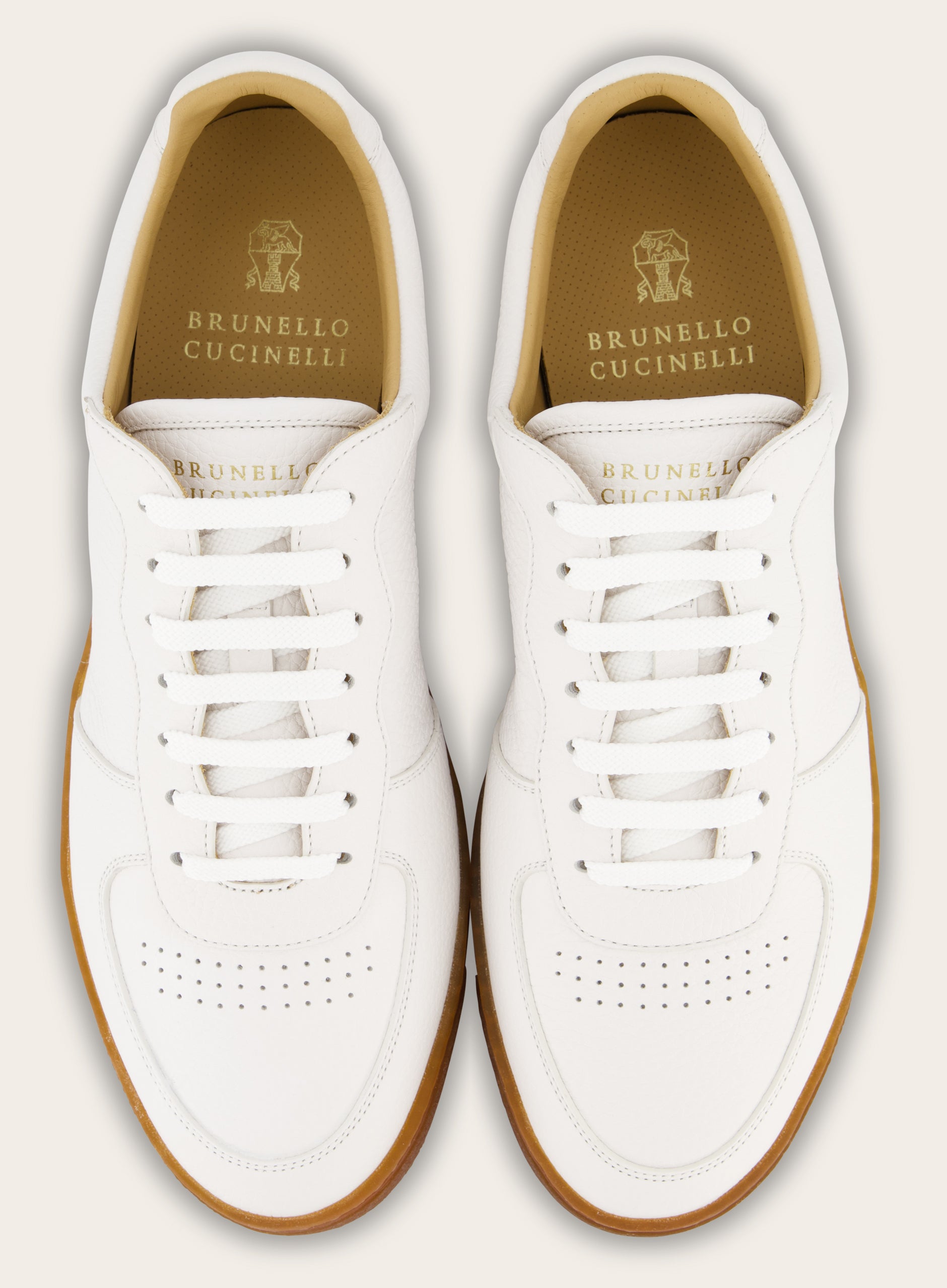 Sneakers van leer | Wit
