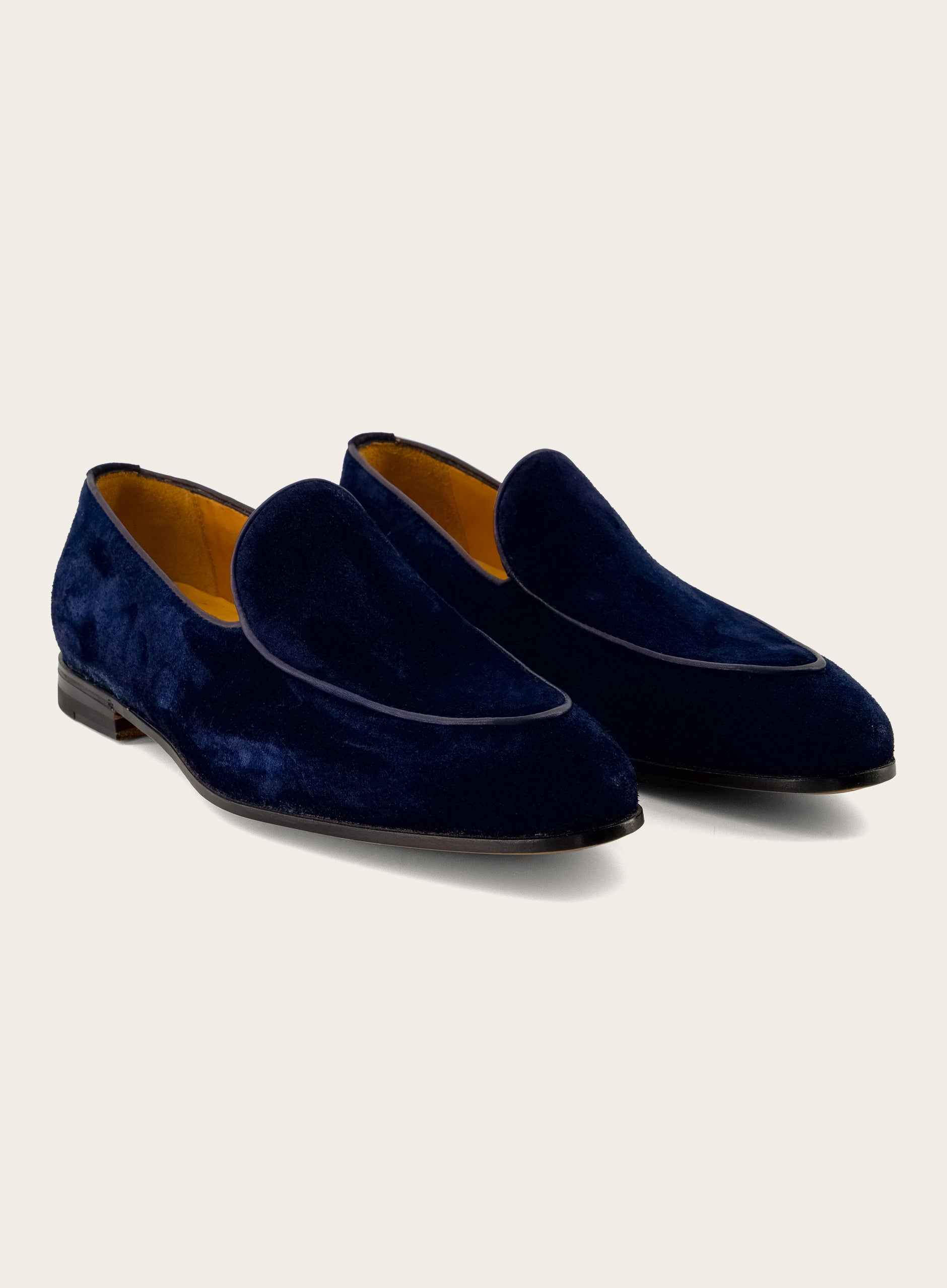 Antonino loafers van suède | BLUE NAVY